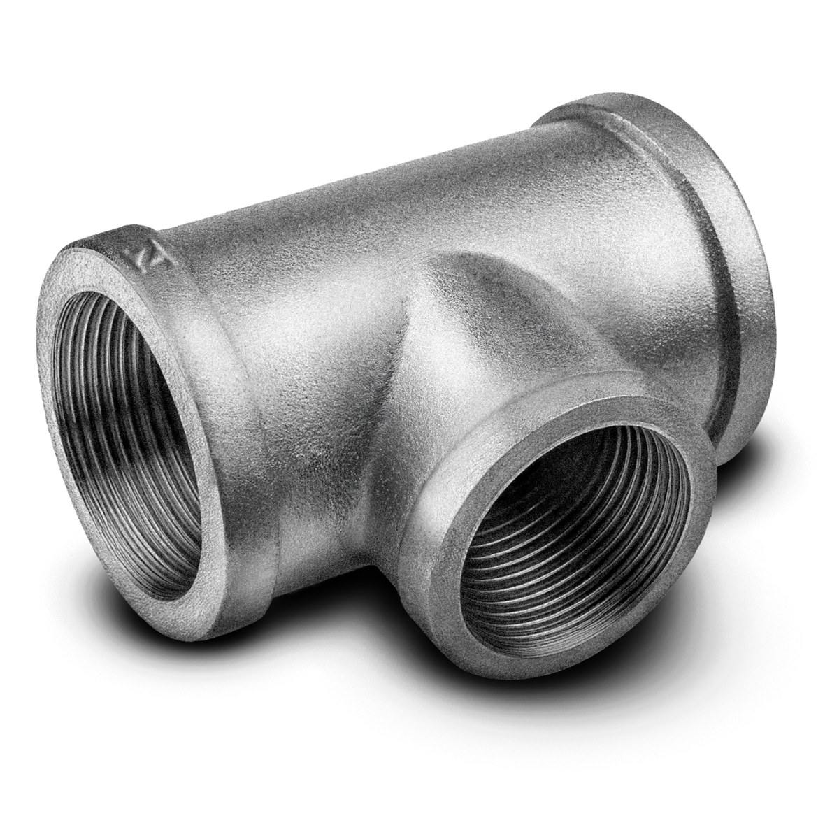Malleable iron tees & crosses — EN 10242 compliant