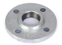 Malleable iron flanges fitting — EN 10242 compliant